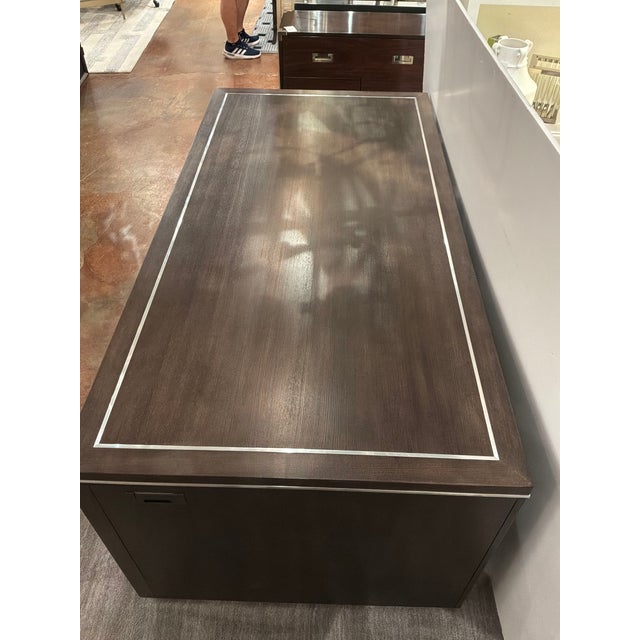 Hooker Furniture Modern Executive Desk For Sale - Image 12 of 18