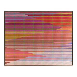 1981 Textile Art by Alberta S. Parkinson For Sale