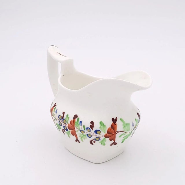 A 19th-century English cream pitcher.