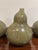 Set of 3 Chinese Style Green Glaze Gourd Vase, Mid 20th Century For Sale In Atlanta - Image 6 of 8