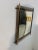 Mid-Century Modern Brass & Smoked Glass Wall Mirror 1970s For Sale In Los Angeles - Image 6 of 7