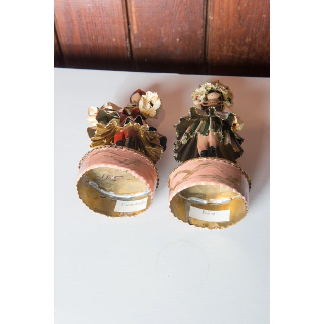 Czech & Polish Costumed Sculptures by Lee Menichetti - A Pair For Sale - Image 11 of 13