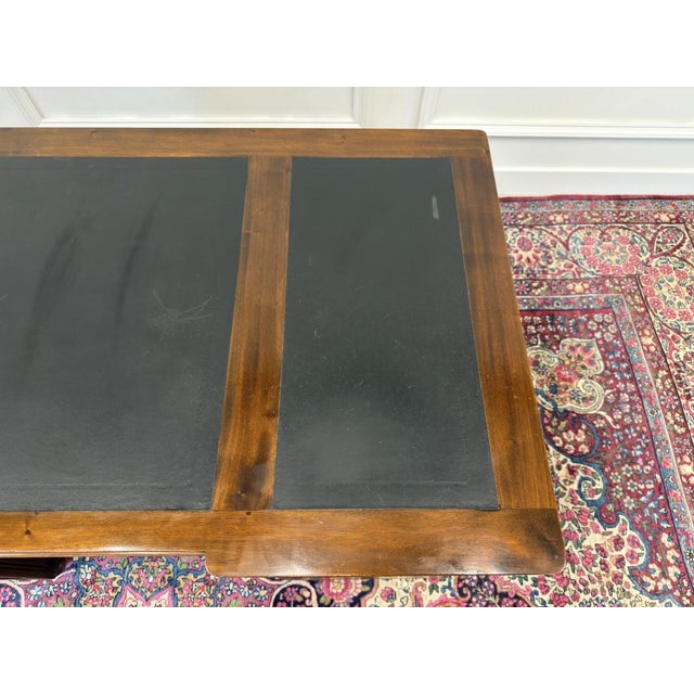 English Desk with Black Inlay For Sale - Image 15 of 17