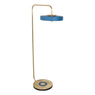 Revolve Floor Lamp Gold from Bert Frank For Sale