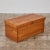 Storage trunk by Kai Kristiansen for Aksel Kjersgaard, c.1960s, Denmark. The teak chest features a brass hinged lid and...