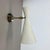 Brass and Metal Diabolo Theatre Wall Light in the style of Gio Ponti and Stilnovo, Italy, 1950s For Sale - Image 9 of 18