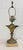 This Antique ornate electrified brass and marble astral table lamp is a stunning piece from the 19th century. With its...