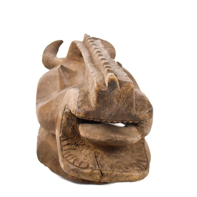 Early 20th Century Senufo Firespitter Helmet Mask Côte d'Ivoire For Sale In Denver - Image 6 of 7