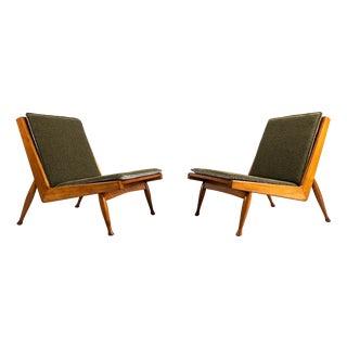 Mid-Century Armchairs by Marian Grabinski for KFM, Poland, 1960s, Set of 2 For Sale