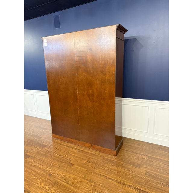 Traditional Mahogany Bookcase by Leighton Hall - Showroom Sample For Sale - Image 11 of 13