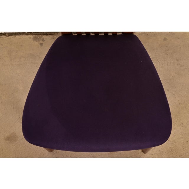 Frank Lloyd Wright Style Arts & Crafts High Back Dining Chairs, Set of Six For Sale In South Bend - Image 6 of 12