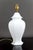 White Porcelain Lamp, France, 1950s-1960s For Sale - Image 4 of 8