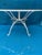 Mid Century Scroll Leg Wrought Iron Patio Set of 5 For Sale - Image 9 of 12