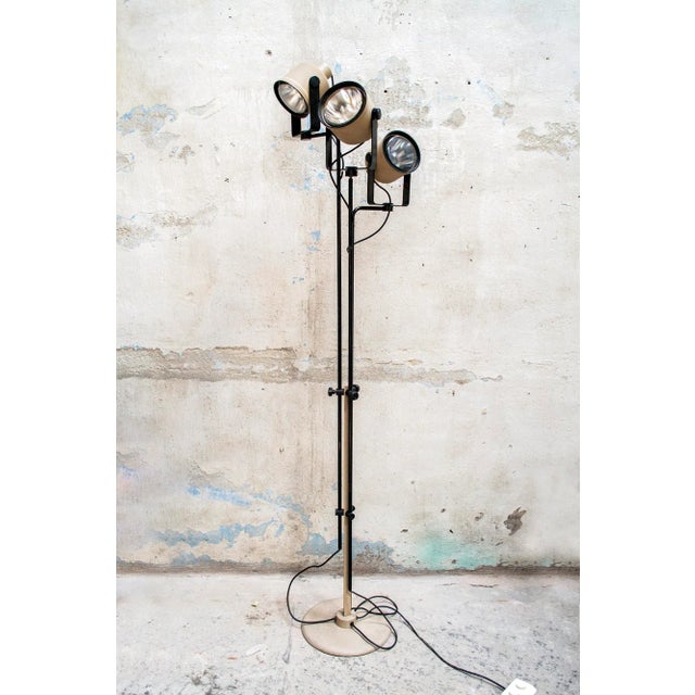P433 3-Light Floor Lamp by Brusasco & Torretta for Luci Italia, 1970s For Sale - Image 10 of 10