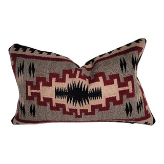 Early Wool German-Town Pillow For Sale