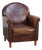 Club Chair in Sheep Leather For Sale