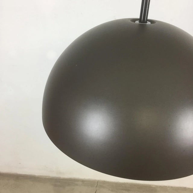 1970s Brown Metal Bubble Hanging Light by Rolf Krüger for Staff Lights, Germany, 1970s For Sale - Image 5 of 11