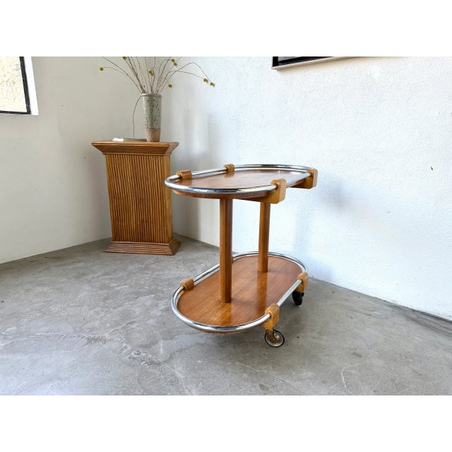 Art Deco Serving Trolley, 1930s For Sale - Image 12 of 17