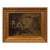 Antique English Interior Tavern Scene Oil Painting For Sale