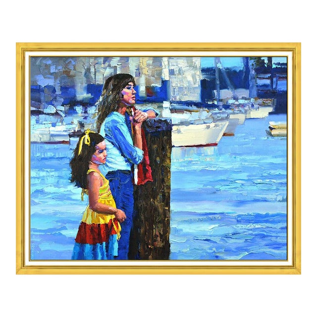 1980s At The Dock, Howard Behrens For Sale