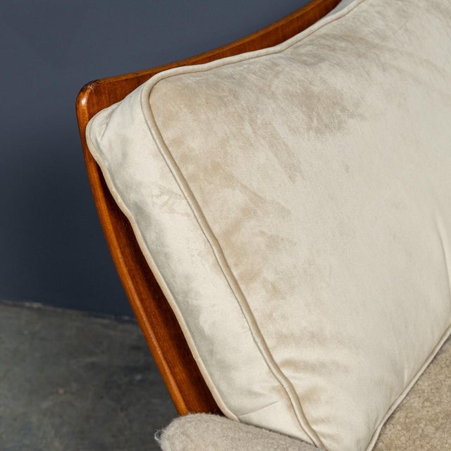 A vintage 20th century seating suite, famously dubbed the "tulip seating group" and envisioned by km wilkins, retailed by...