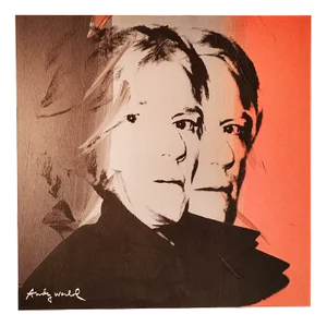 After Andy Warhol, Self-Portrait, Lithograph, 1980s