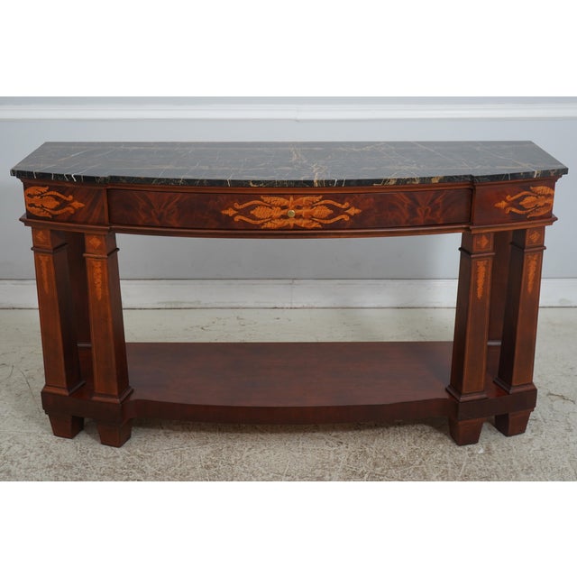 Age: Approx. 20 Years Old Details: Gorgeous Marble or Granite Top Dovetailed Drawer Construction High Quality Construction...