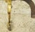 Pair of Antique Federal Brass Fireplace Andirons For Sale - Image 6 of 8