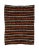 Textile Striped Vintage Goat Hair Kilim Rug- 7′8″ × 10′2″ For Sale - Image 7 of 7