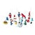Traditional Handmade Wooden German Christmas Ornaments - Set of 15 - Vintage From the 70 For Sale