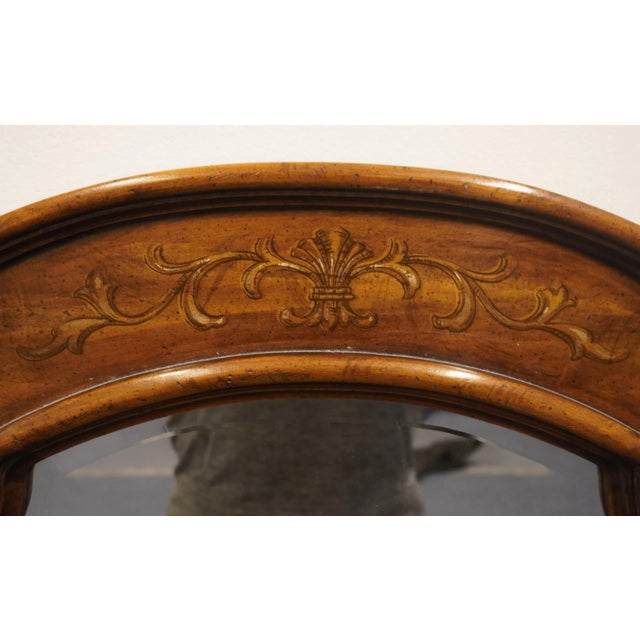 Late 20th Century Drexel Heritage Vercelli Collection Italian Provincial 23" Dresser / Wall Mirror 503-200 For Sale - Image 5 of 7