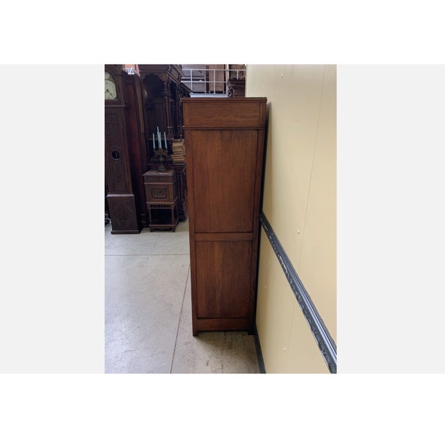 Tall Antique Art Nouveau Chest of Drawers, 1910 For Sale - Image 4 of 7