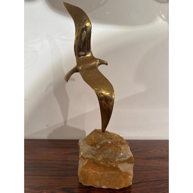 Copper Flying Bird Sculpture by Curtis Jeré, 1970s For Sale - Image 8 of 18