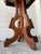 Antique Eastlake Marble Top Lamp Table / Parlor Table. H: 28.5 inches W: 19 inches D: 16 inches