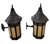 Elevate your indoor or outdoor living space with this striking pair of vintage wall-mounted lanterns, designed to bring a...