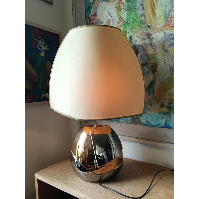 French Ceramic Table Lamp, 1980s For Sale - Image 17 of 17