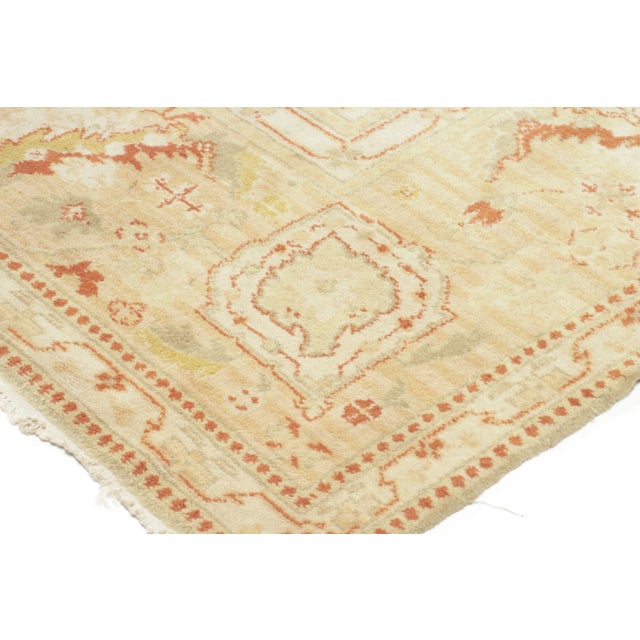 1900 - 1909 Oversized Antique 20th Century Portuguese Rug With Floral Motifs - Rug & Kilim For Sale - Image 5 of 9