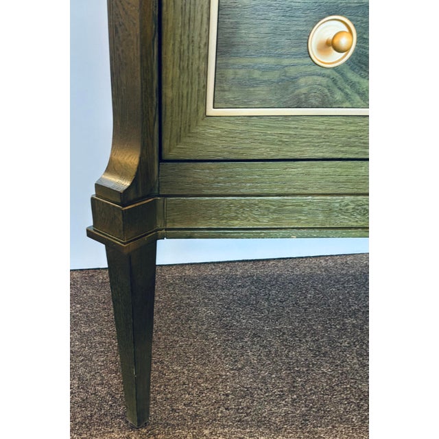 Revelation Modern Green With Envy Two Drawer Chests Pair For Sale - Image 4 of 9