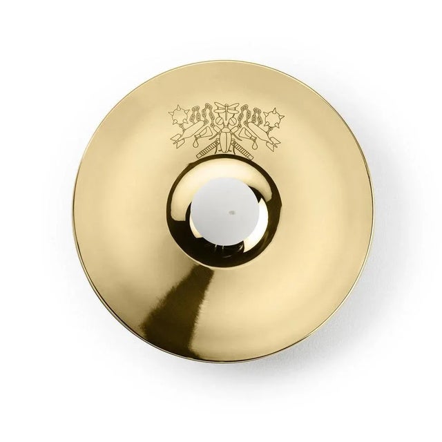 Contemporary Nowhere Vase in Polished Brass by Studio Job For Sale - Image 3 of 6