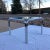 Mid 20th Century Mid-Century Modern Italian Chrome and Glass Coffee Table Manner of Gianfranco Frattini for Cassina For Sale - Image 5 of 13