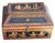 Indian 1920s Anglo Raj Indian Hand Painted Wooden Jewelry Box For Sale - Image 3 of 9