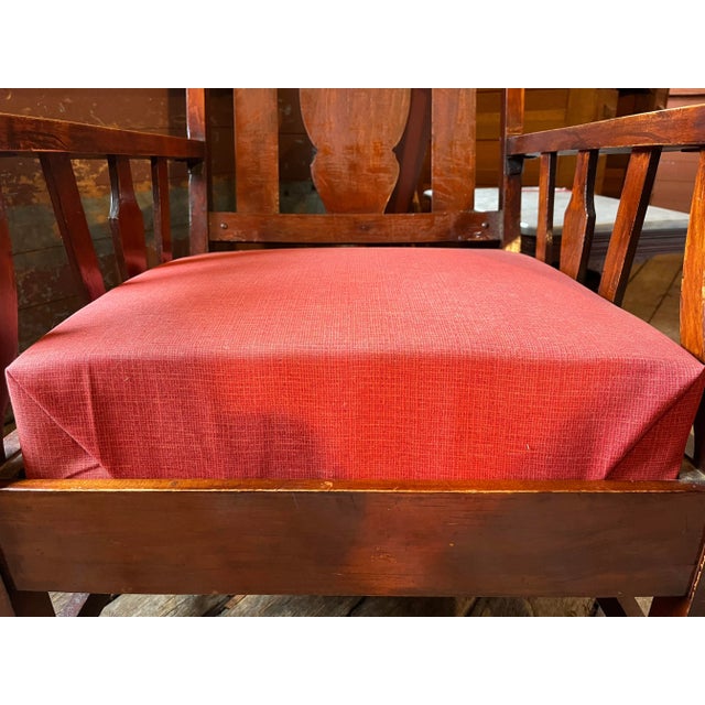 Wood 1950s Mid Century Armchairs With Cushions - Set of 2 For Sale - Image 7 of 12