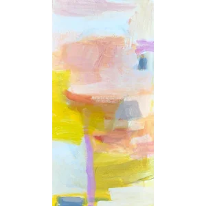 "I Know Places" Contemporary Abstract Painting by Brenna Giessen