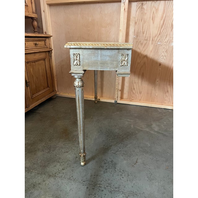 Florentine Silver Gilt Console Table For Sale - Image 9 of 9