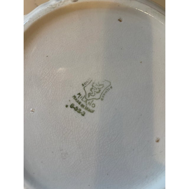 Ceramic Early 20th Century Società Richard - Milano Antique Tureen With Lid- Italy For Sale - Image 7 of 12