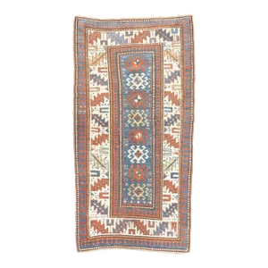 Antique Kazak Rug 3'7'' x 6'9''