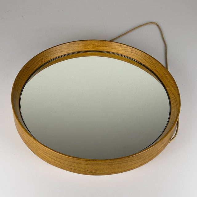 Mid-Century Wall Mirror, Italy, 1960s For Sale - Image 12 of 18