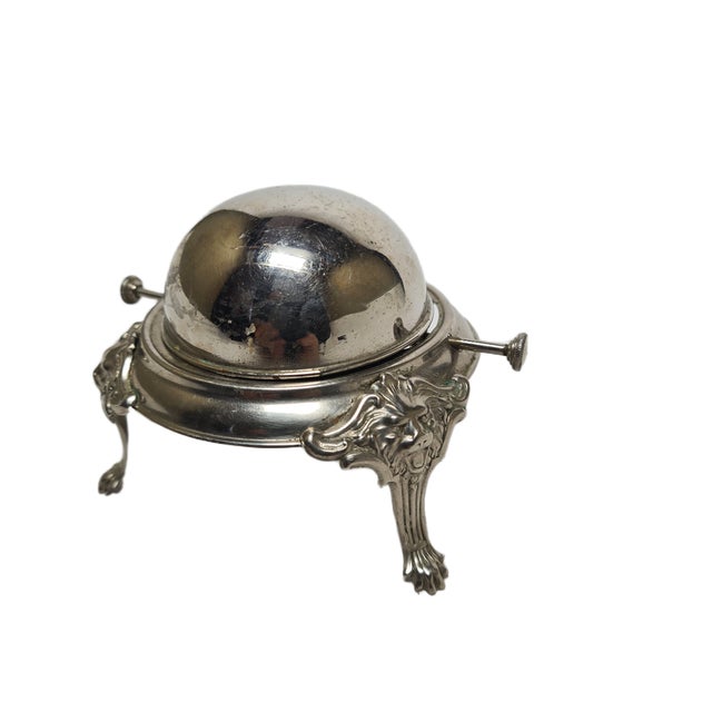 Vintage Art Deco Caviar Bowl, Sweden, 1950s For Sale - Image 5 of 7
