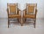 Wood Pair of Rattan and Bamboo Chairs, Vintage For Sale - Image 7 of 9