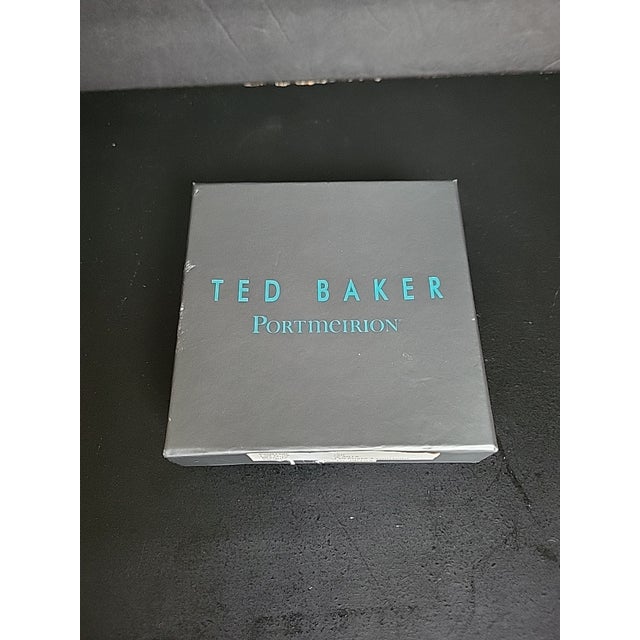 Ted Baker and Portmeirion collaboration barware 6 coasters. New open box.